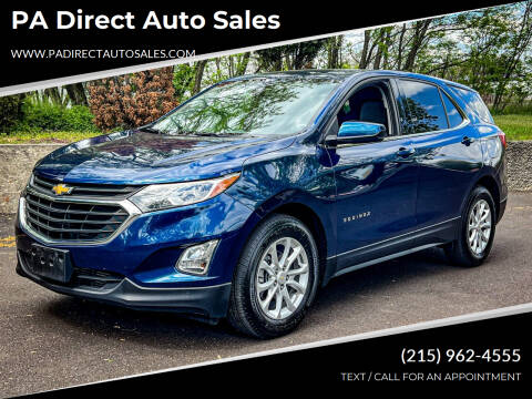 2020 Chevrolet Equinox for sale at PA Direct Auto Sales in Levittown PA