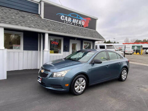 2012 Chevrolet Cruze for sale at Car Hero Auto Sales in Olympia WA