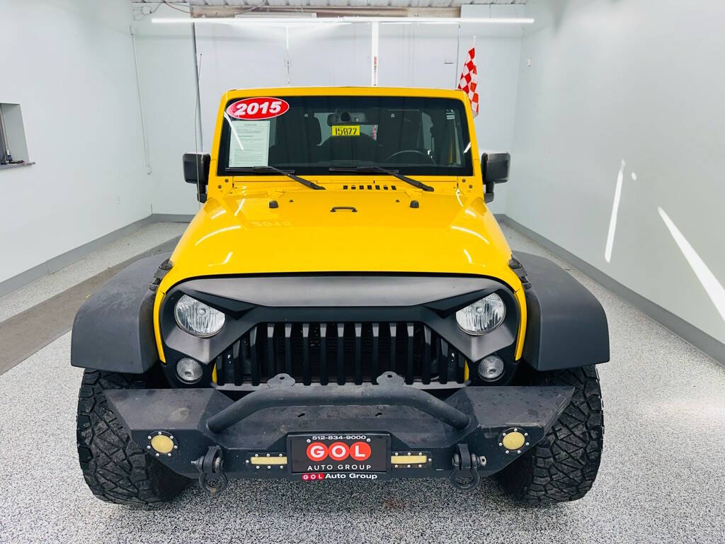 2015 Jeep Wrangler Unlimited for sale at GOL Auto Group in Round Rock, TX