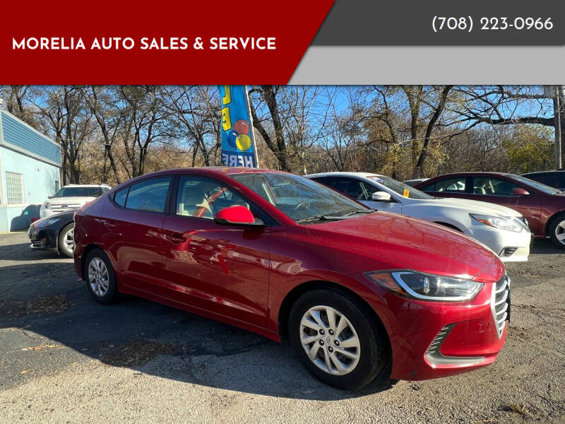 2017 Hyundai Elantra for sale at Morelia Auto Sales & Service in Maywood IL