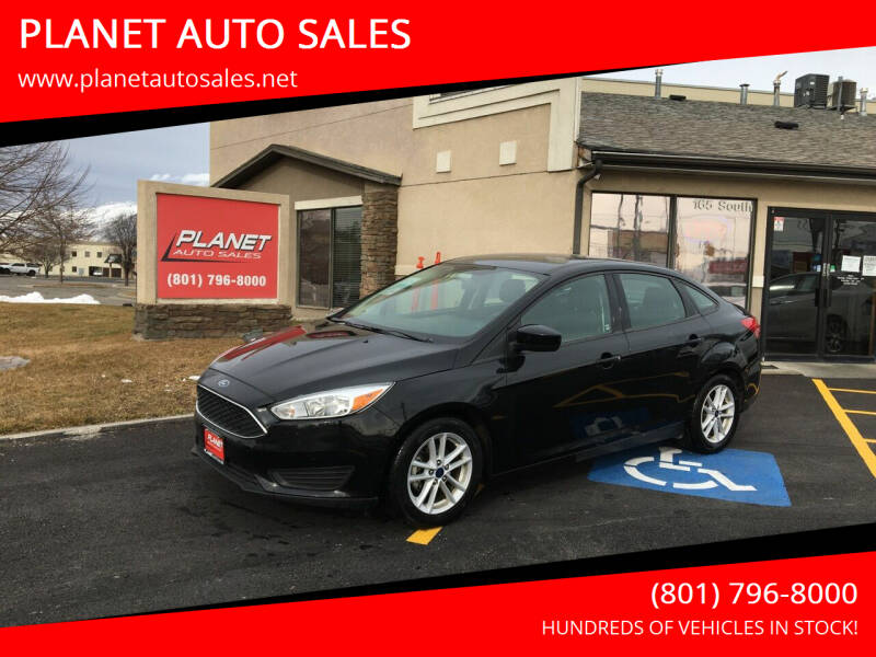 2018 Ford Focus for sale at PLANET AUTO SALES in Lindon UT