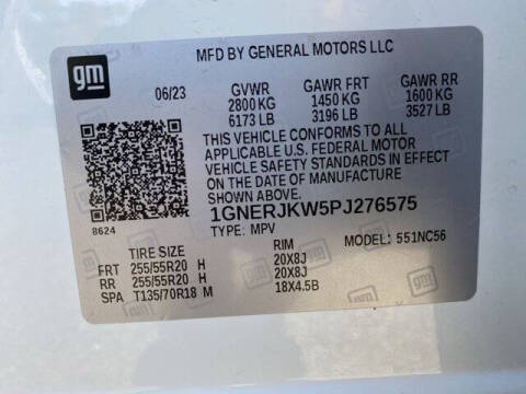 2023 Chevrolet Traverse RS