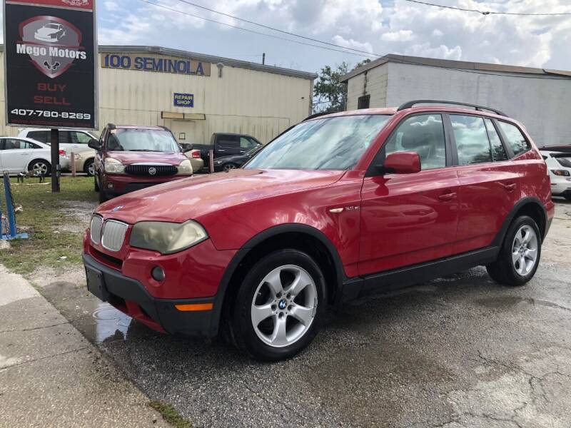 2008 BMW X3 for sale at Mego Motors in Casselberry FL