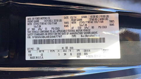 2014 Ford E-Series E-350 SD XL