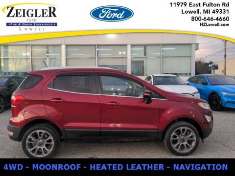 2018 Ford EcoSport for sale at Zeigler Ford of Plainwell- Jeff Bishop in Plainwell MI