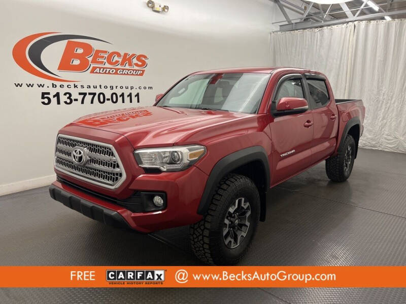 2017 Toyota Tacoma for sale at Becks Auto Group in Mason OH