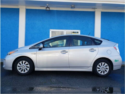 2012 Toyota Prius Plug-in Hybrid for sale at Khodas Cars in Gilroy CA