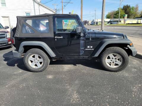 2009 Jeep Wrangler for sale at CRYSTAL MOTORS SALES in Rome NY