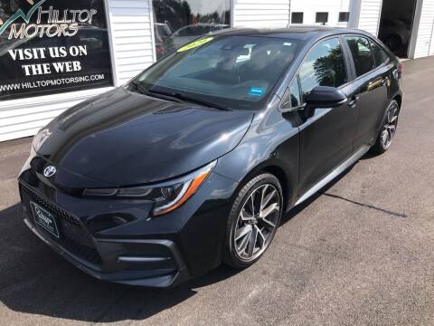 2020 Toyota Corolla for sale at HILLTOP MOTORS INC in Caribou ME