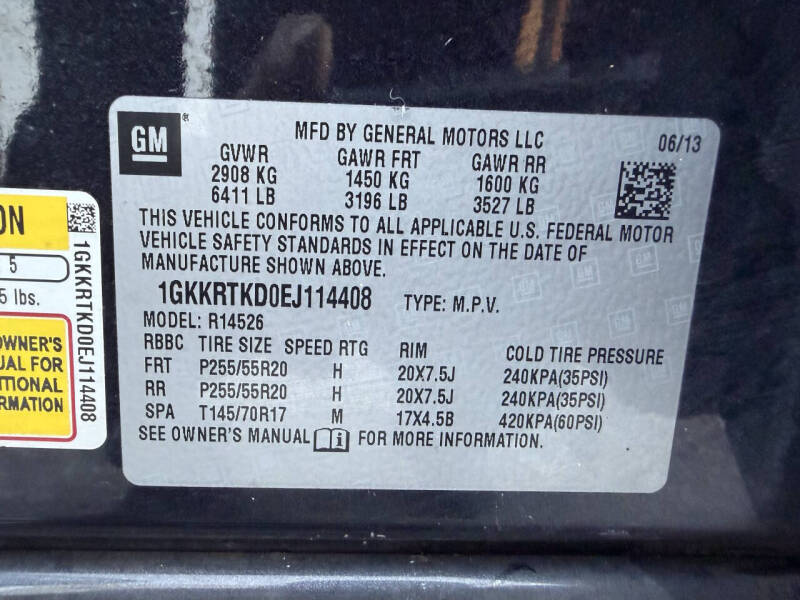 2014 GMC Acadia Denali