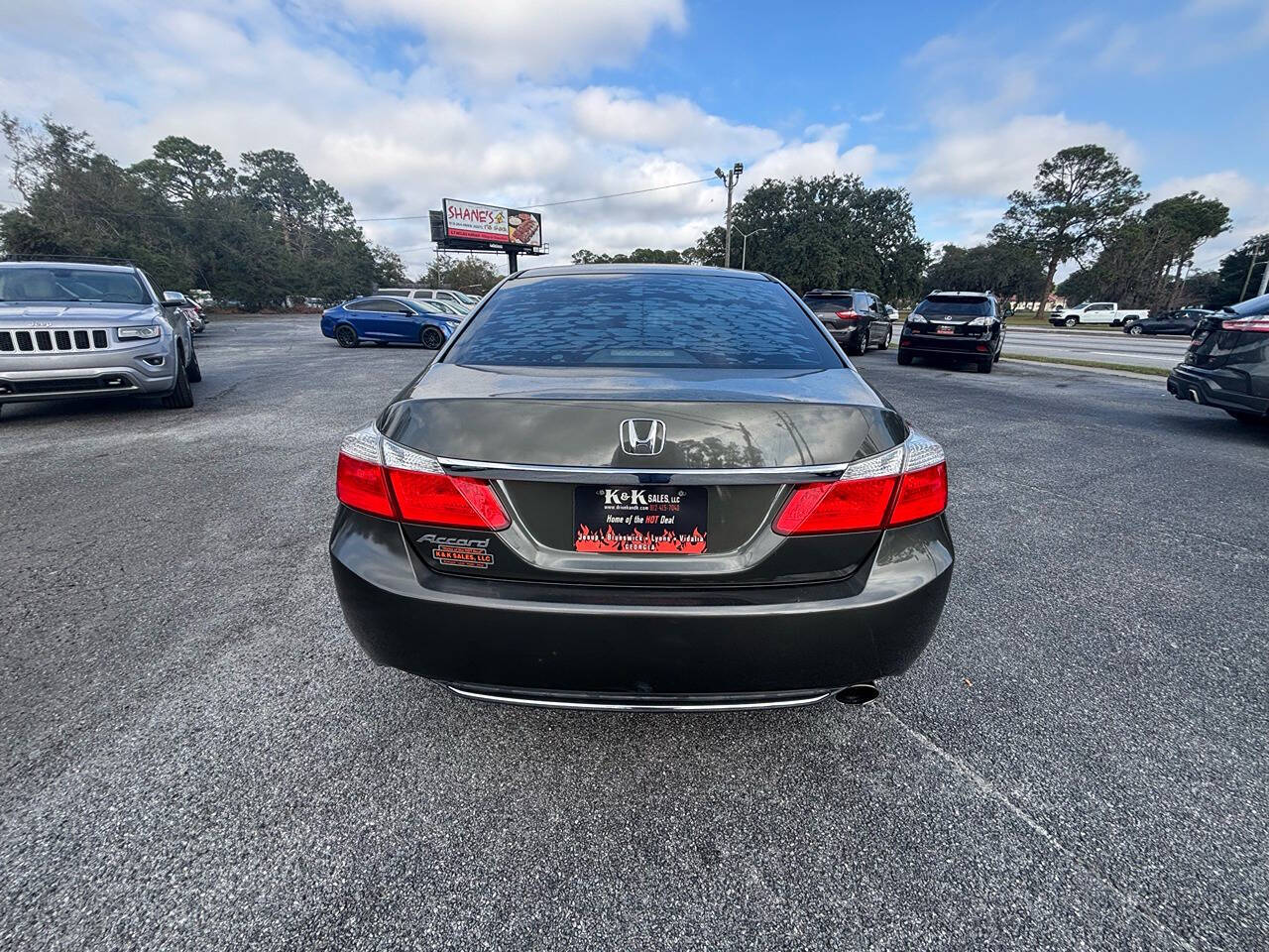 2015 Honda Accord for sale at K & K Sales LLC in Brunswick, GA