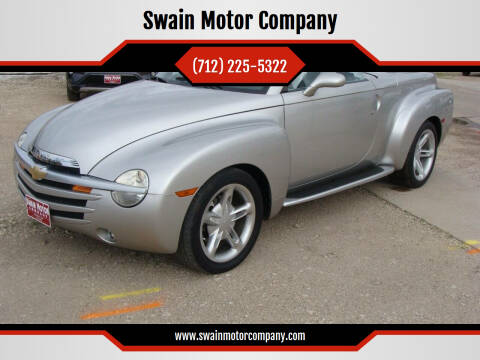 2004 Chevrolet SSR for sale at Swain Motor Company in Cherokee IA