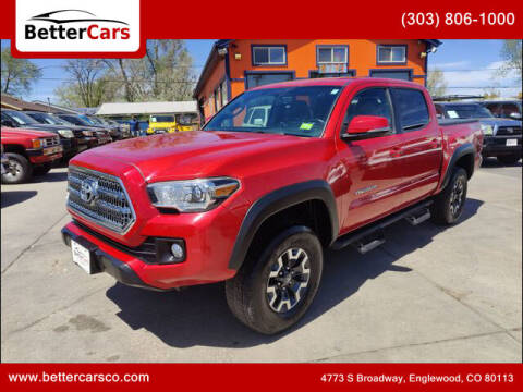 2016 Toyota Tacoma for sale at Better Cars in Englewood CO