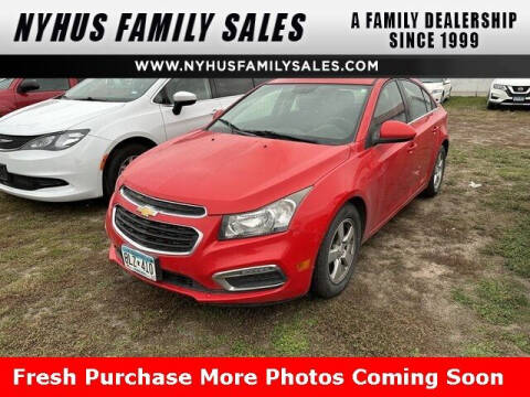 2015 Chevrolet Cruze for sale at Nyhus Family Sales in Perham MN