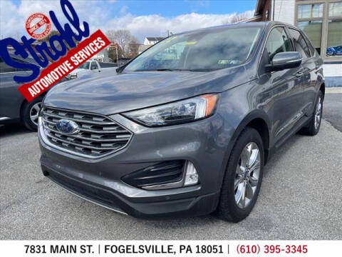 2022 Ford Edge for sale at Strohl Automotive Services in Fogelsville PA