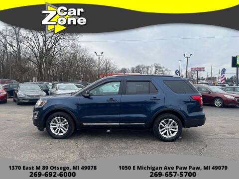 2017 Ford Explorer for sale at Car Zone in Otsego MI