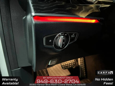 2018 Mercedes-Benz E-Class E 400 4MATIC