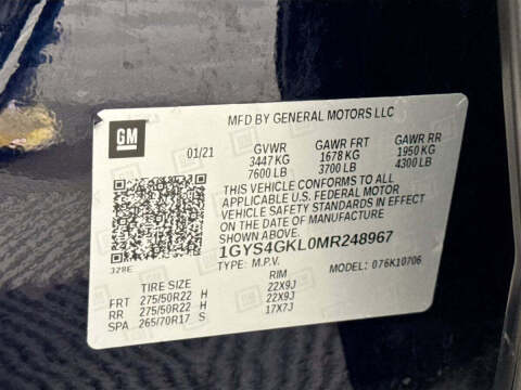 2021 Cadillac Escalade Sport Platinum