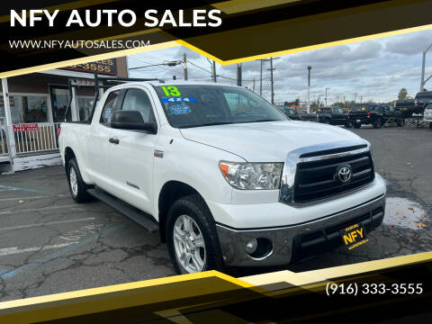 2013 Toyota Tundra for sale at NFY AUTO SALES in Sacramento CA