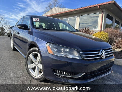 2012 Volkswagen Passat for sale at WARWICK AUTOPARK LLC in Lititz PA