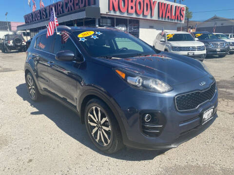 2017 Kia Sportage for sale at Giant Auto Mart in Houston TX