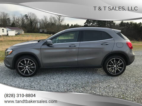 2015 Mercedes-Benz GLA for sale at T & T Sales, LLC in Taylorsville NC