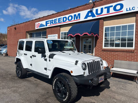 2017 Jeep Wrangler Unlimited for sale at FREEDOM AUTO LLC in Wilkesboro NC