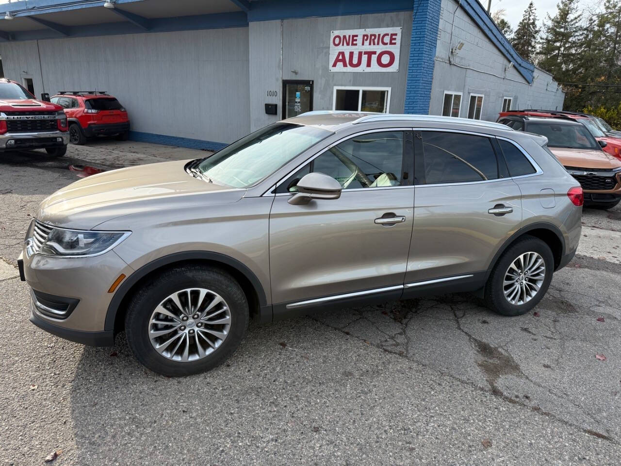 2018 Lincoln MKX for sale at ONE PRICE AUTO in Mount Clemens, MI