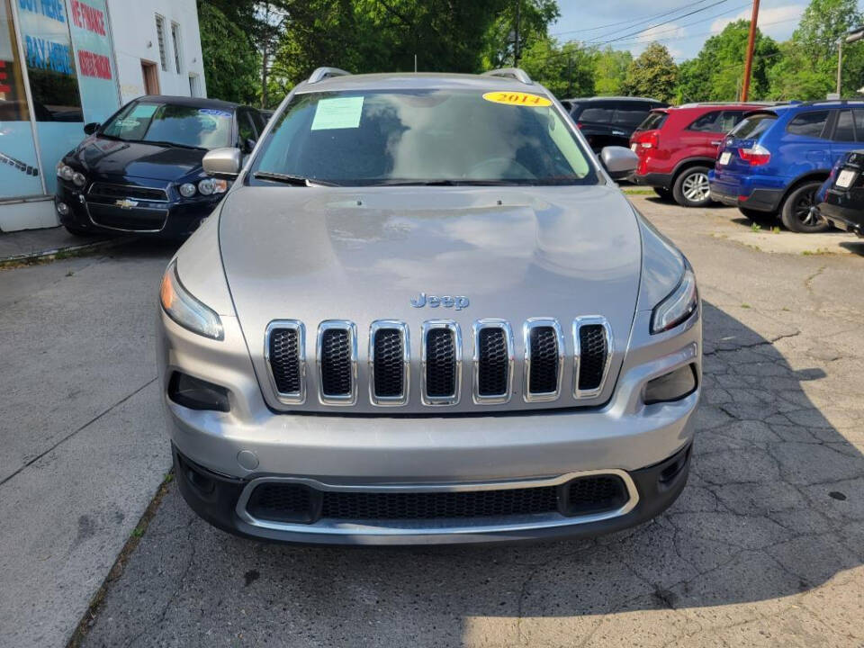 2014 Jeep Cherokee for sale at DAGO'S AUTO SALES LLC in Dalton, GA