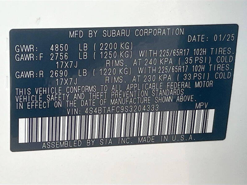 2025 Subaru Outback Premium