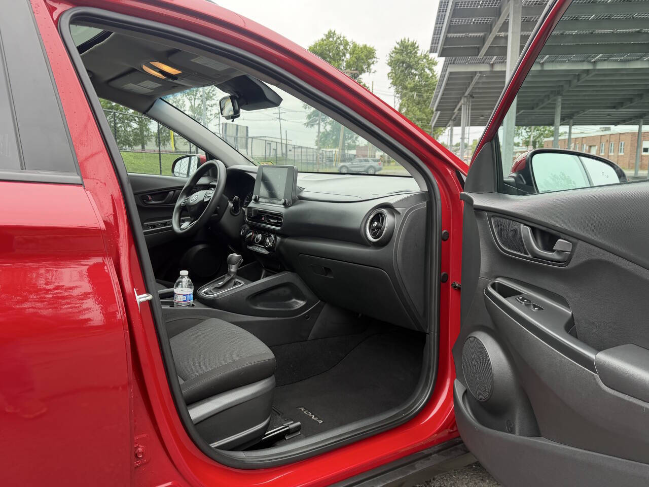 Red 2022 Hyundai KONA SEL AWD SEL 4dr Crossover 2