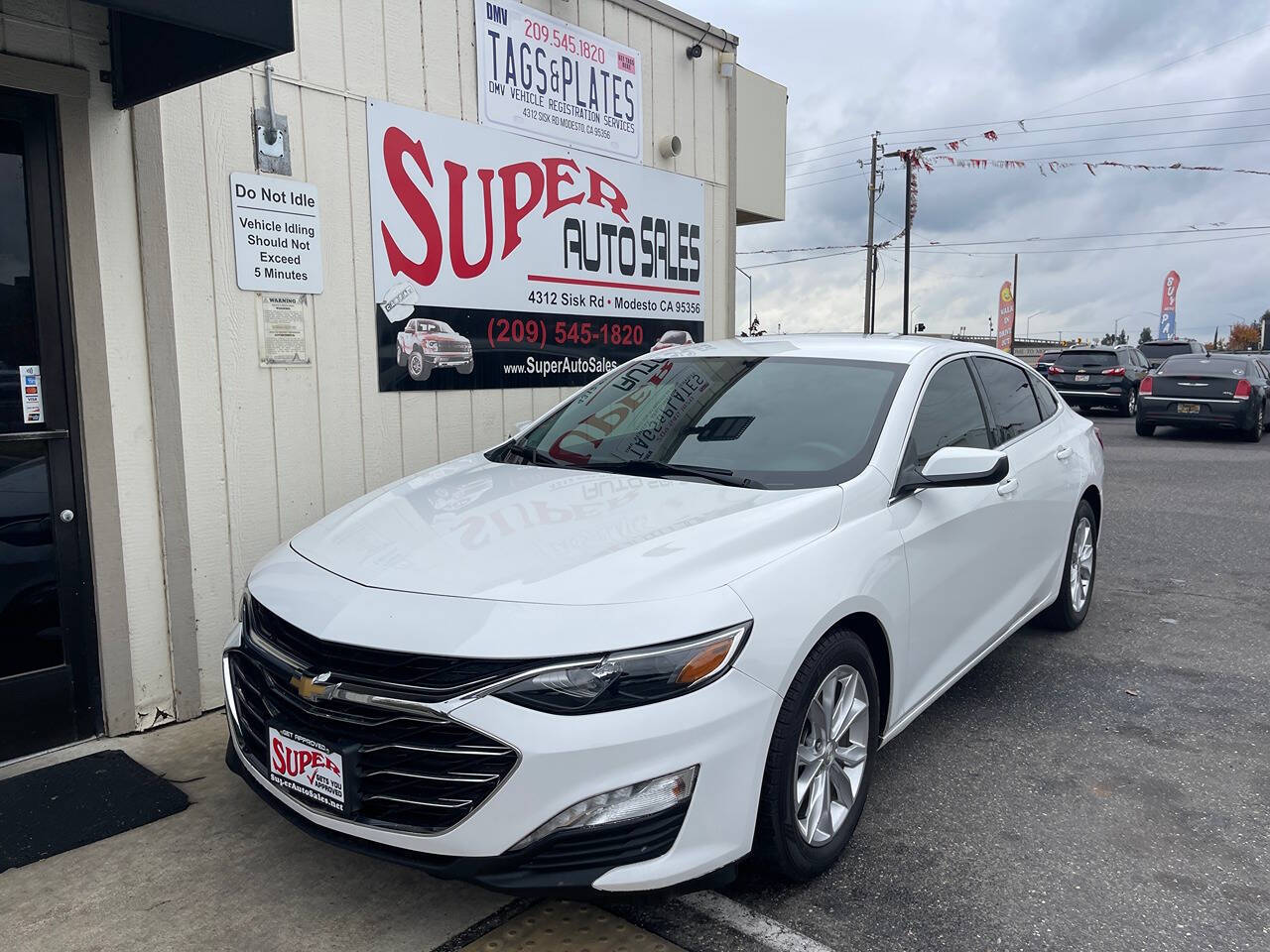 2020 Chevrolet Malibu for sale at Super Auto Sales Modesto in Modesto, CA