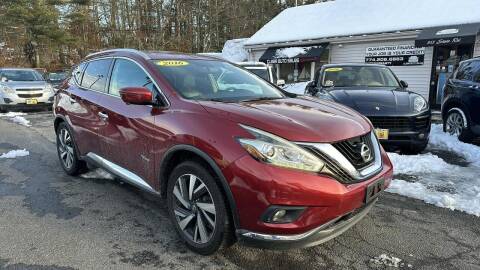 2016 Nissan Murano Hybrid for sale at Clear Auto Sales in Dartmouth MA