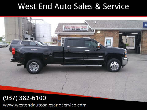 2015 Chevrolet Silverado 3500HD for sale at West End Auto Sales & Service in Wilmington OH