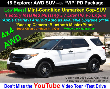 2015 Ford Explorer for sale at A Buyers Choice in Jurupa Valley CA