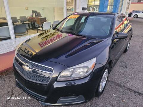 2013 Chevrolet Malibu for sale at AutoMotion Sales in Franklin OH