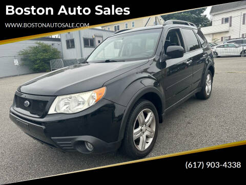 2010 Subaru Forester for sale at Boston Auto Sales in Brighton MA