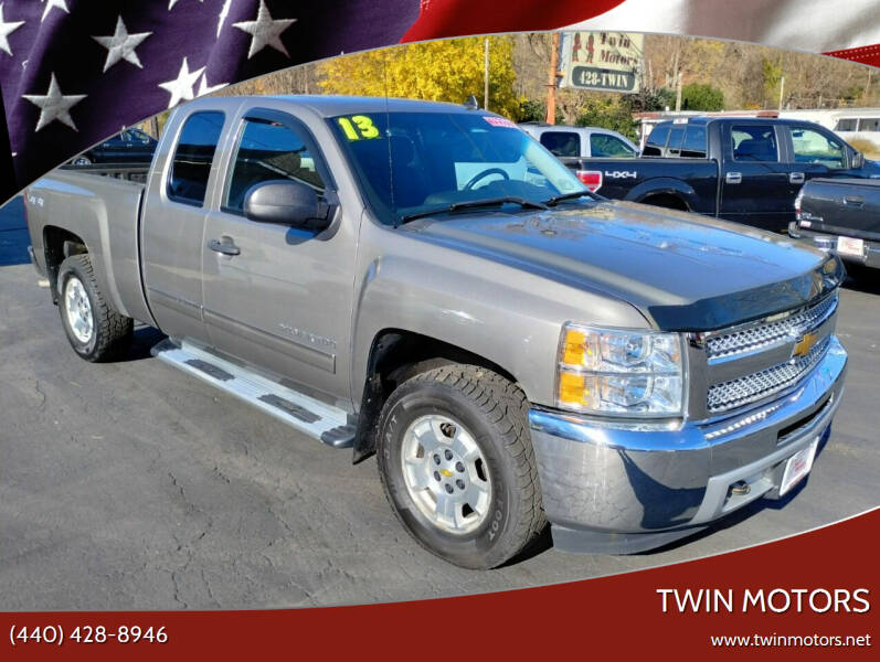 2013 Chevrolet Silverado 1500 for sale at TWIN MOTORS in Madison OH