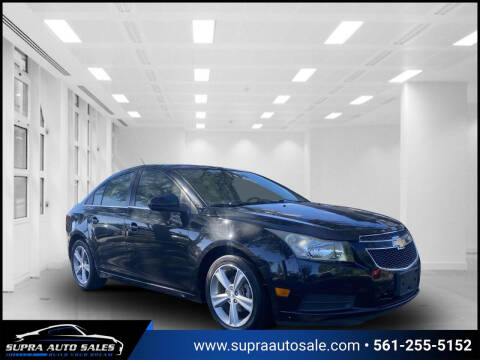 2014 Chevrolet Cruze for sale at SUPRA AUTO SALES in Riviera Beach FL