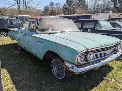 1960 Chevrolet Biscayne for sale at Classic Cars of South Carolina in Gray Court SC