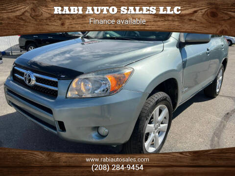 2008 Toyota RAV4 for sale at RABI AUTO SALES LLC in Garden City ID