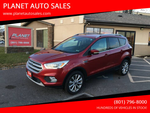 2017 Ford Escape for sale at PLANET AUTO SALES in Lindon UT