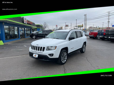 2016 Jeep Compass for sale at All In Auto Inc in Palatine IL