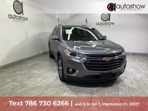 2019 Chevrolet Traverse for sale at AUTOSHOW SALES & SERVICE in Plantation FL
