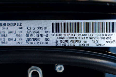 2015 RAM 2500 Laramie