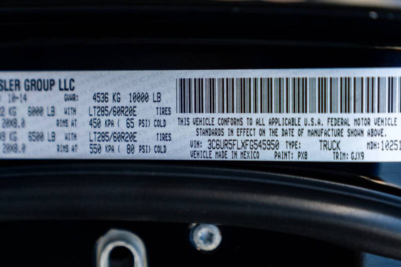 2015 RAM 2500 Laramie