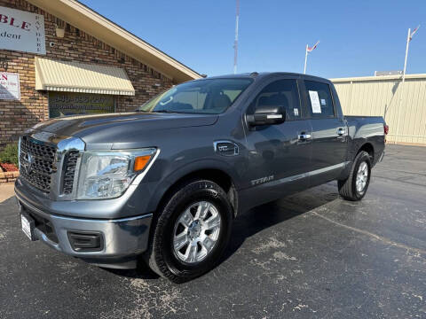 2017 Nissan Titan for sale at Browning's Reliable Cars & Trucks in Wichita Falls TX