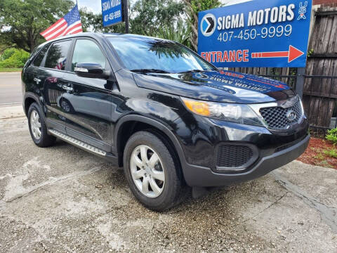 2012 Kia Sorento for sale at SIGMA MOTORS USA in Orlando FL