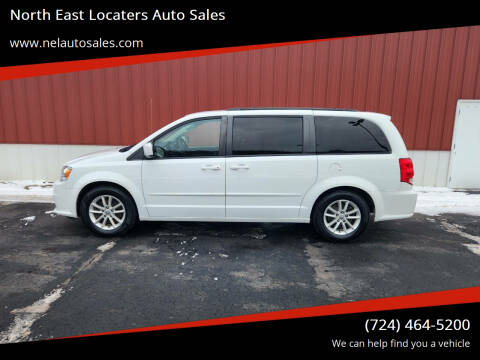 2016 Dodge Grand Caravan for sale at North East Locaters Auto Sales in Indiana PA