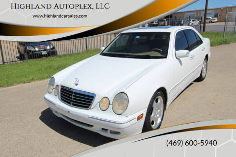 2001 Mercedes-Benz E-Class for sale at Highland Autoplex, LLC in Dallas TX